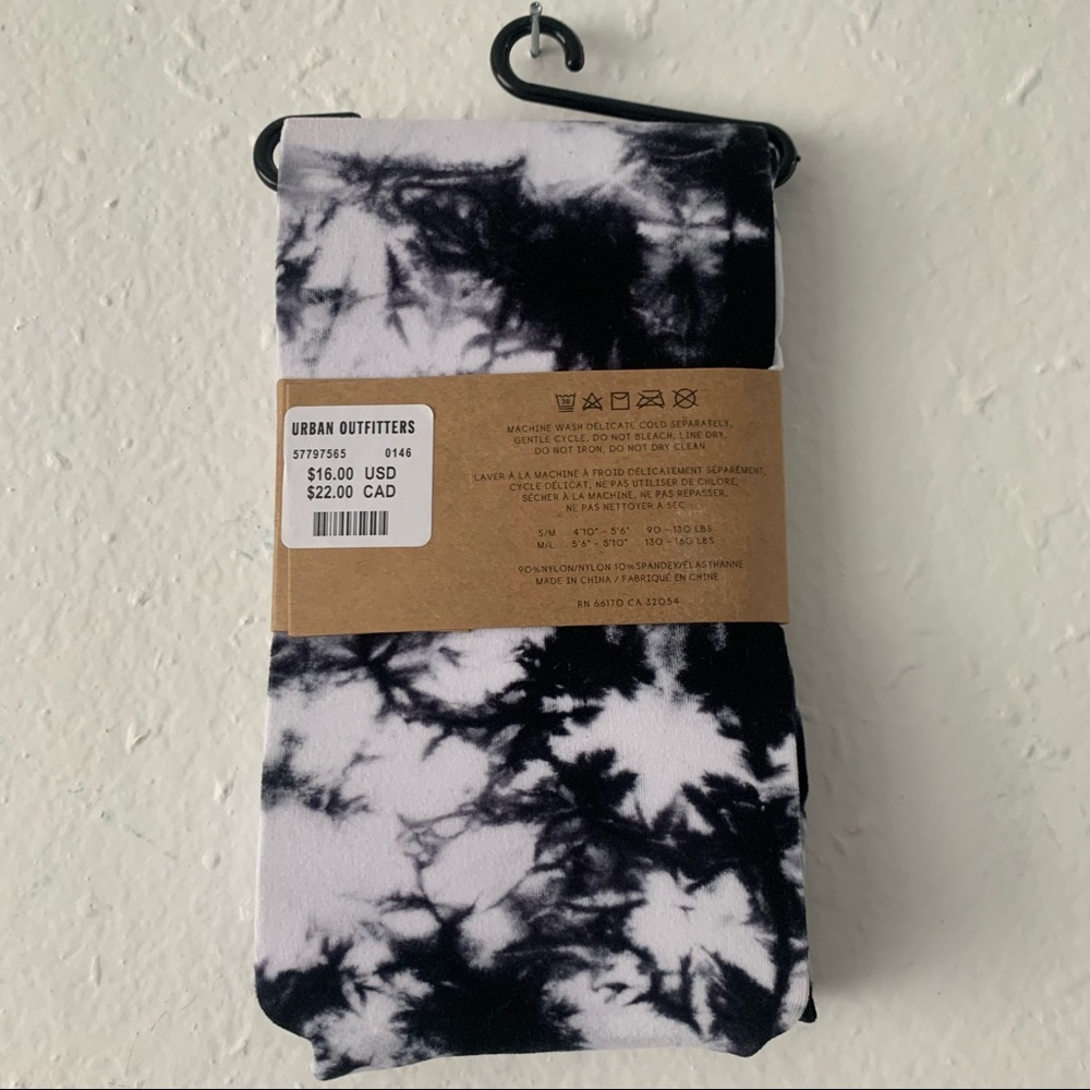 NWT Urban Outfitters Marble Tights - Picture 4 of 7